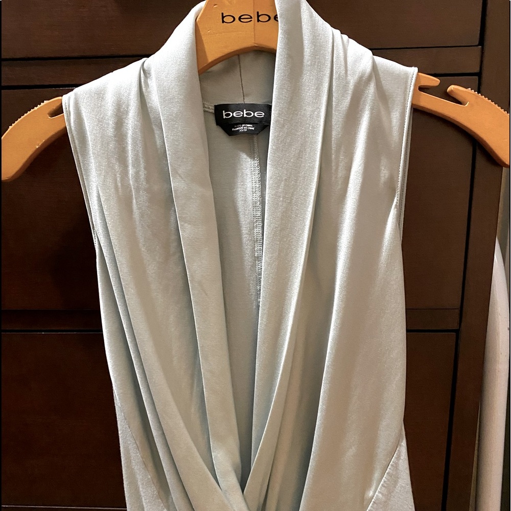 Bebe Bodysuit silk mint color